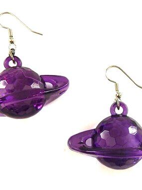 GASOLINE GLAMOUR PLANET 9 FROM OUTER SPACE EARRINGS👽🛸🚀